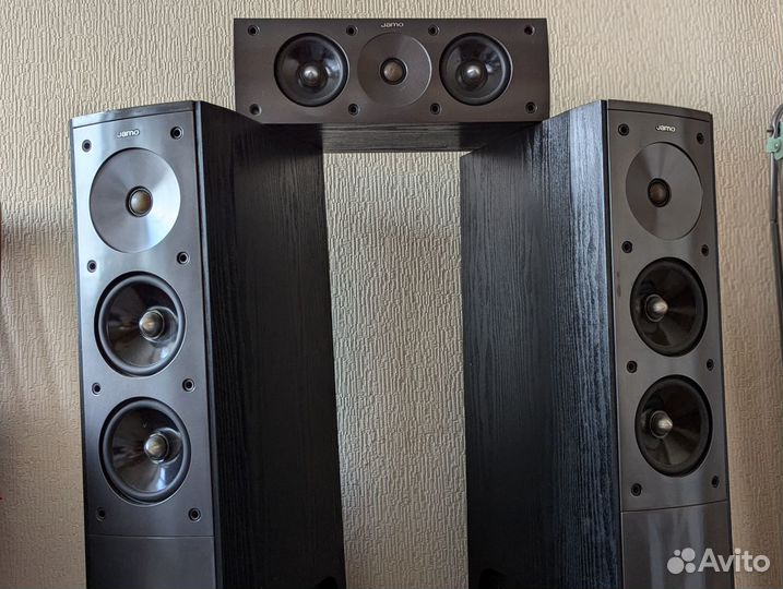 Акустика Jamo S606 5.1 и Ресивер Yamaha RX-V363