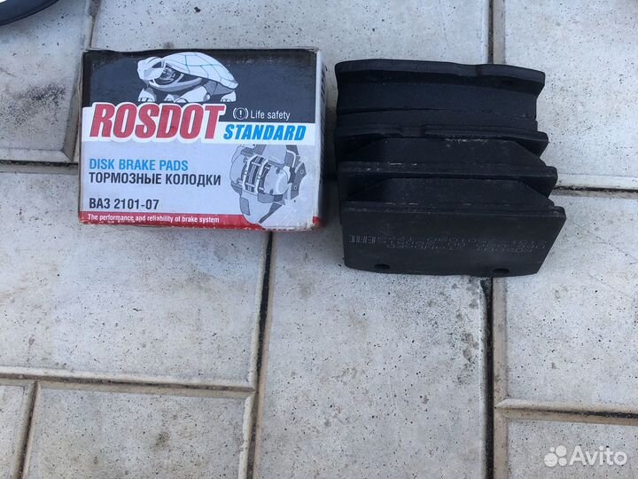 Тормозные колодки ваз 2101-07