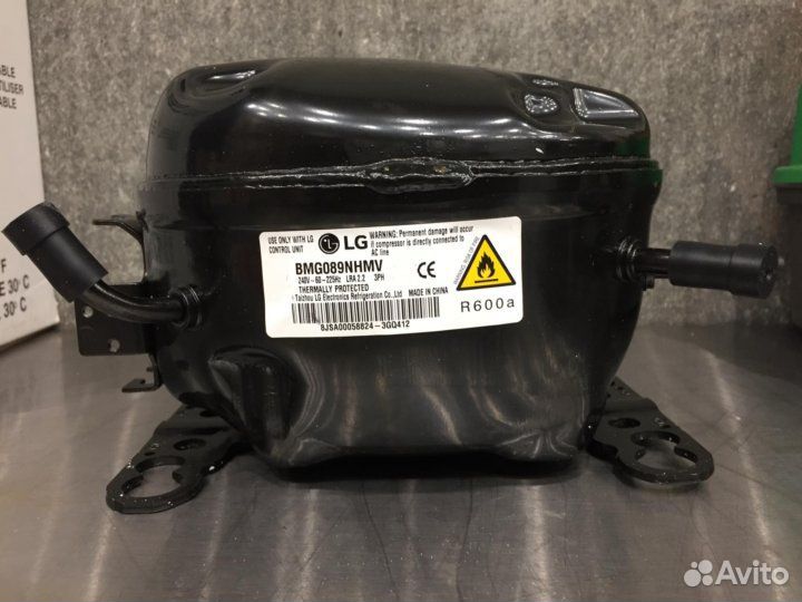 Инверторный компрессор холодильника LG / установка