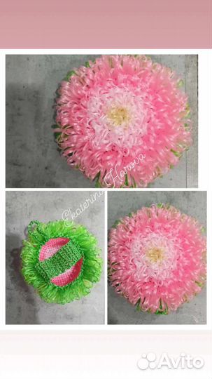 Мочалка ручной работы