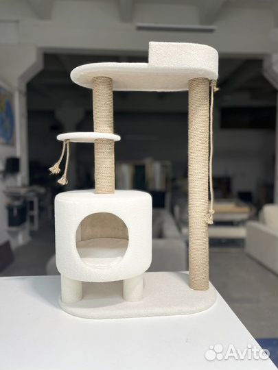 Домик для кошки с когтеточкой