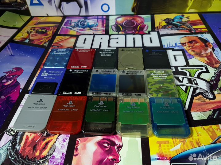 Оригинальная Карта Памяти Ps1 / Ps2