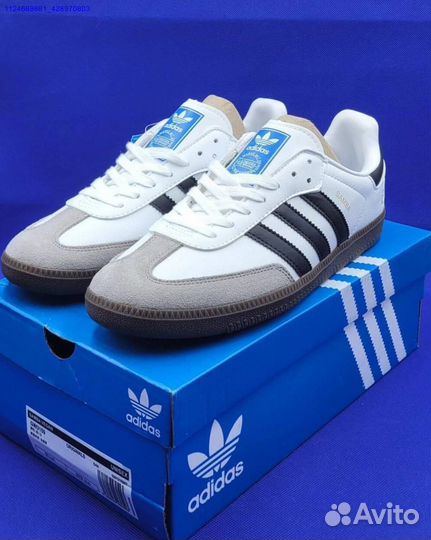 Кеды Adidas samba vegan (41-45) (Арт.99458)