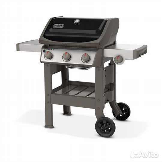 Газовый гриль Weber Spirit II E-320 GBS, черный