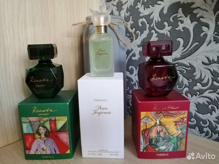 Парфюмерия faberlic из личной коллекции