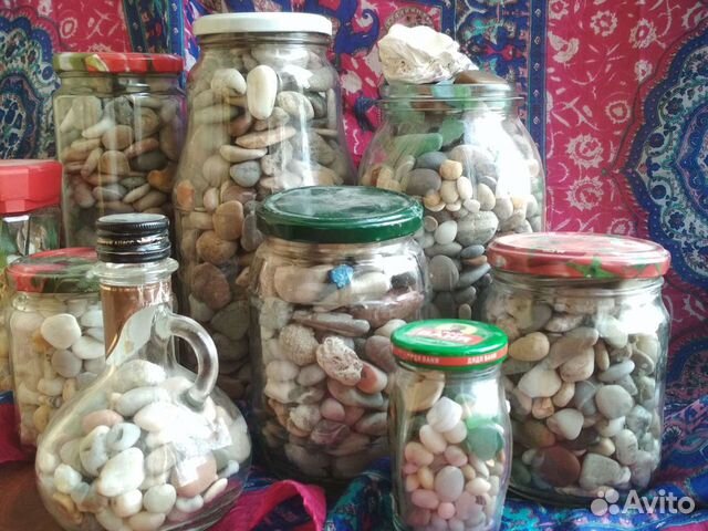 Ракушки и камушки с моря