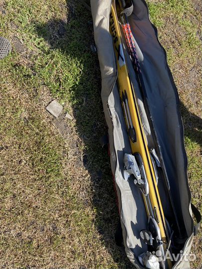 Горные лыжи с креплением