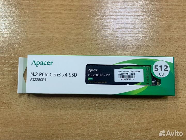 Ssd m2 nvme 512gb Apacer