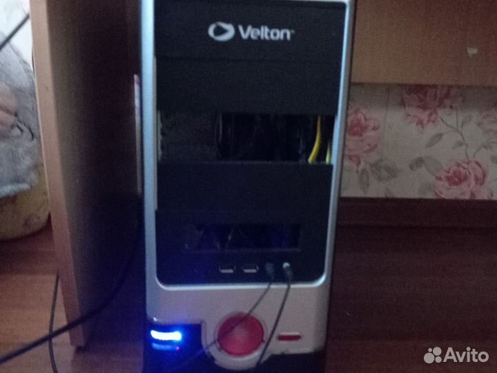 Комплект: мать + проц + кулер + оперативка