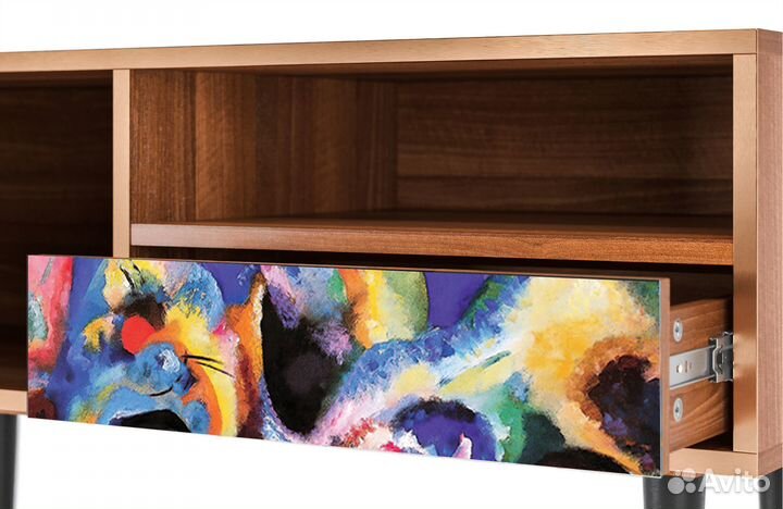 Тв-тумба T3 - Орех - Kandinsky