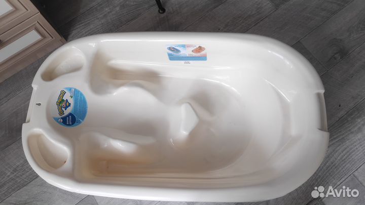 Детская ванночка для купания с горкой