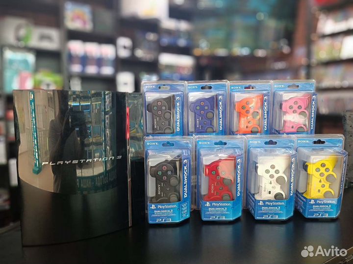 PS3 Fat 40GB HEN + игры GTA 5, Minecraft, MK 9