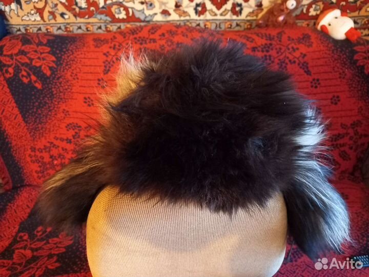 Шапка ушанка мужская натуральный мех