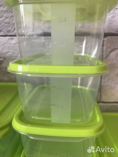 Контейнеры набор 20 штук новый