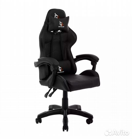 Компьютерное игровое кресло экокожа до 120 кг