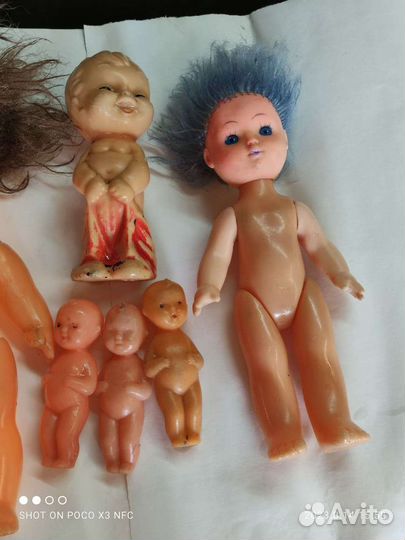 Куклы периода СССР. Лотом