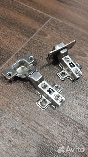 Петли мебельные накладные clip-on