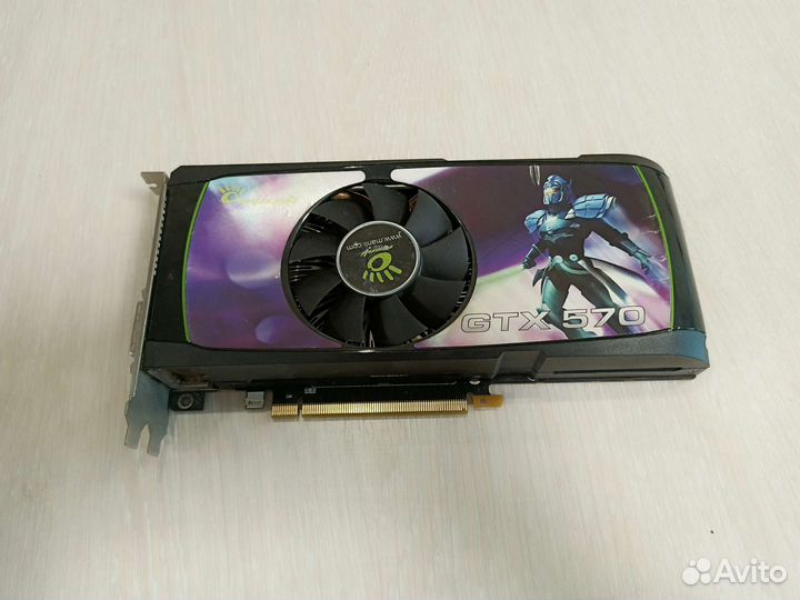 Видеокарта GTX 570 1,3 Gb Manli