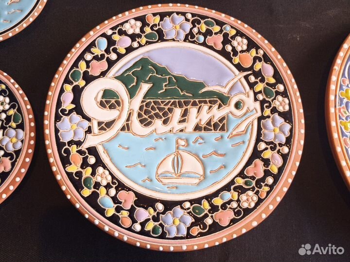 Тарелка Крым керамическая сувенир