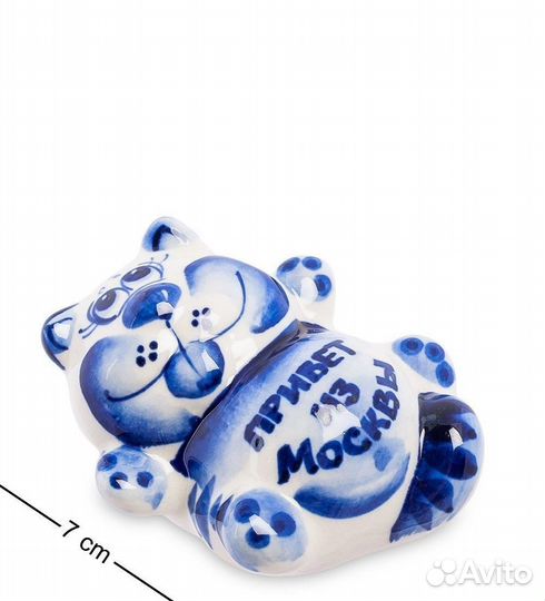 Фигурка Кот-Дурак (Гжельский фарфор) A2079765