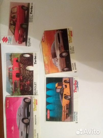 Вкладыши от жевательных резинок СССР