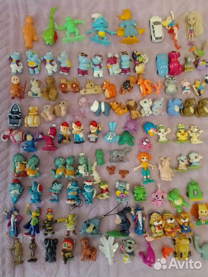Игрушки из киндера 90х