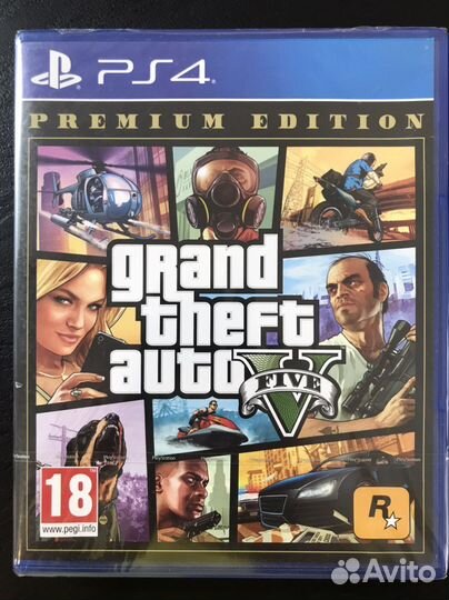 Игра новая GTA 5 PS4