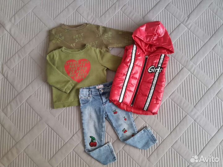 Пакет вещей на девочку 98