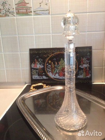 Графин хрустальный, Штоф. Для вина