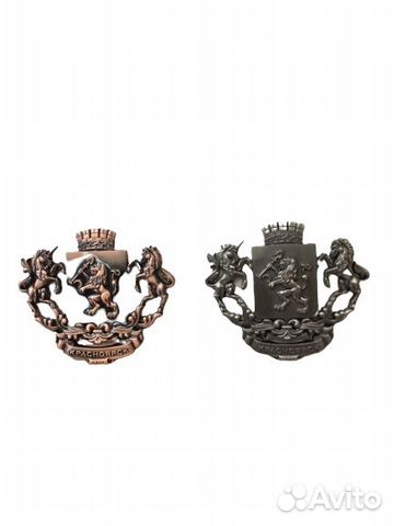 Магнит - герб Красноярского края