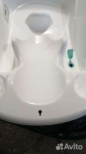 Ванночка детская с горкой и термометром