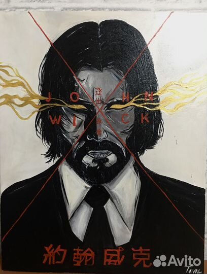 Картина, акрил, холст