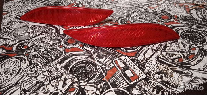 Катафот бампера Renault fluence