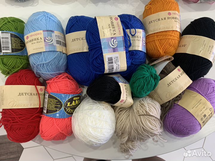 Пряжа акрил. Пехорка Детская новинка