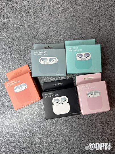 Силиконовые чехлы для airpods