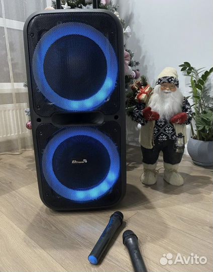 Блютуз колонка супер мощная 12 дюйм 82см