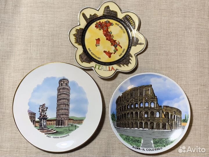 Настенные тарелки Италия