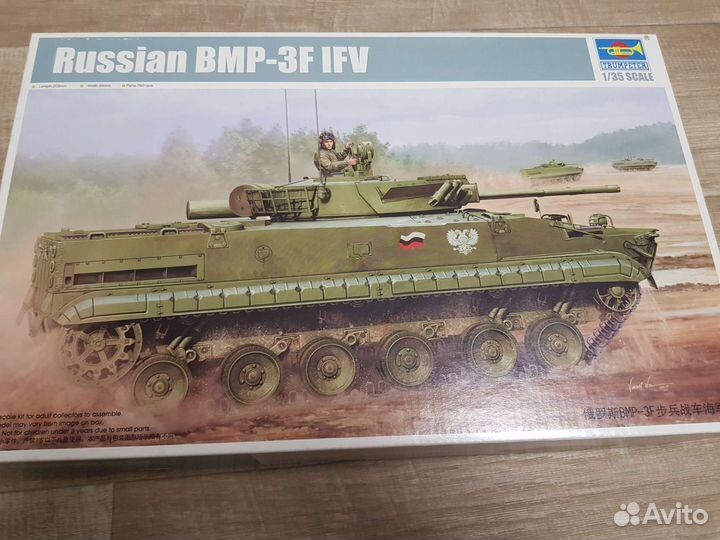 Сборная модель BMP-3F IFV Trumpeter 1/35