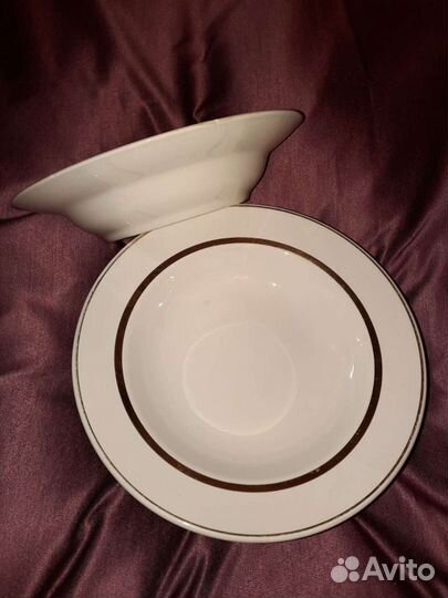 Глубокие суповые тарелки 12 штук