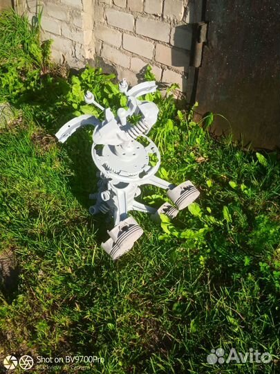 Скульптура Собака из металла