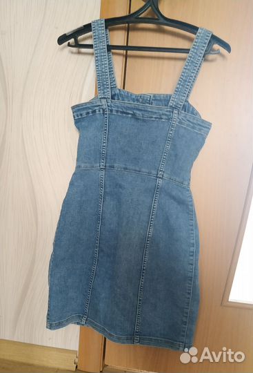 Джинсовое платье женское 40-42