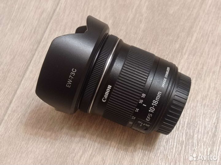 Объектив canon ef-s 10-18