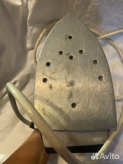 Утюг тяжелый Отечественный с отпаривателем СССР