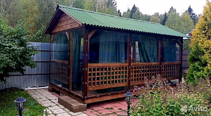 Мягкие окна для террас