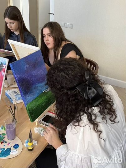 Уроки рисования, арт-терапия, студия рисования