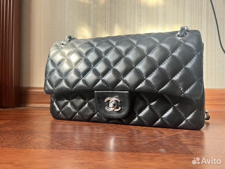 Сумка chanel натуральная кожа