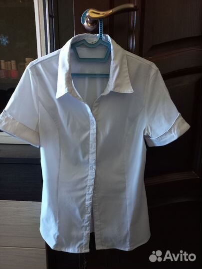 Рубашка белая на подростка