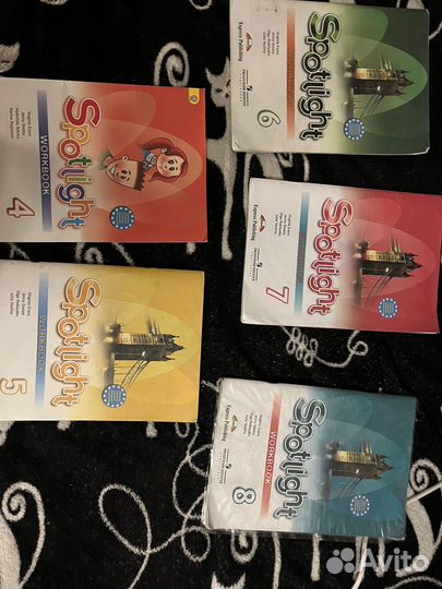 Рабочие тетради английский язык spotlight