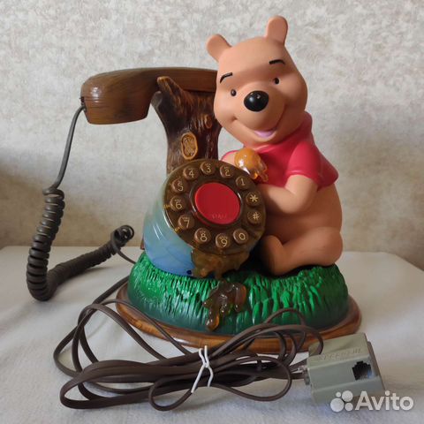 Телефон проводной Винни Пух