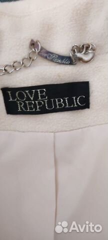 Пальто осень-весна. Бренд love republic